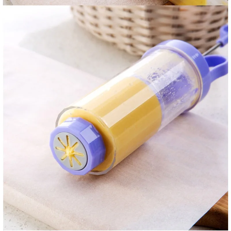 New Diy Manual Cookie Press Maker Machine Gun Decorating Squeezing Machine For Making Churros Device Fritters Baking Tool