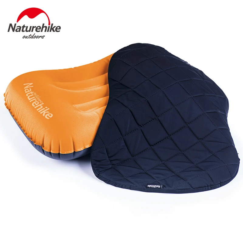 Naturehike Portable Outdoor TPU Camping Pillows Ultralight Inflatable Travel Pillow Cover Sets NH17T013-Z