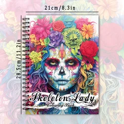 Deluxe Adult Coloring Book - Premium Paper & Spiral-Bound (MULTI)