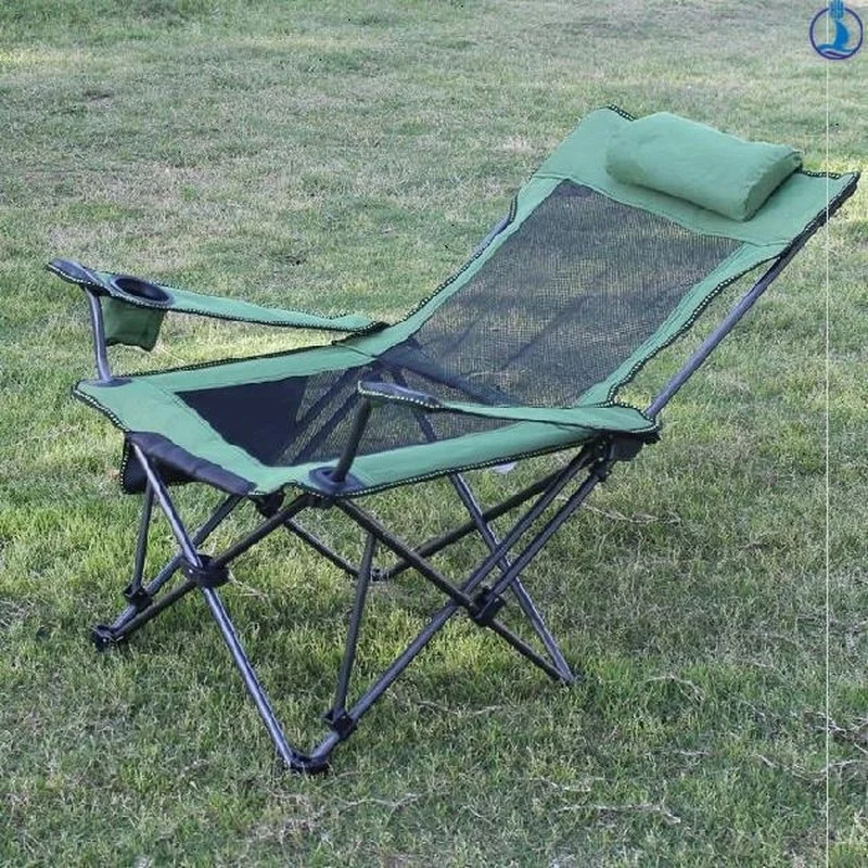 

Mountaineering Lazy Summer Camouflage Removable and Washable Camping Simple Balcony Outdoor Leisure Folding Chair Lightweight