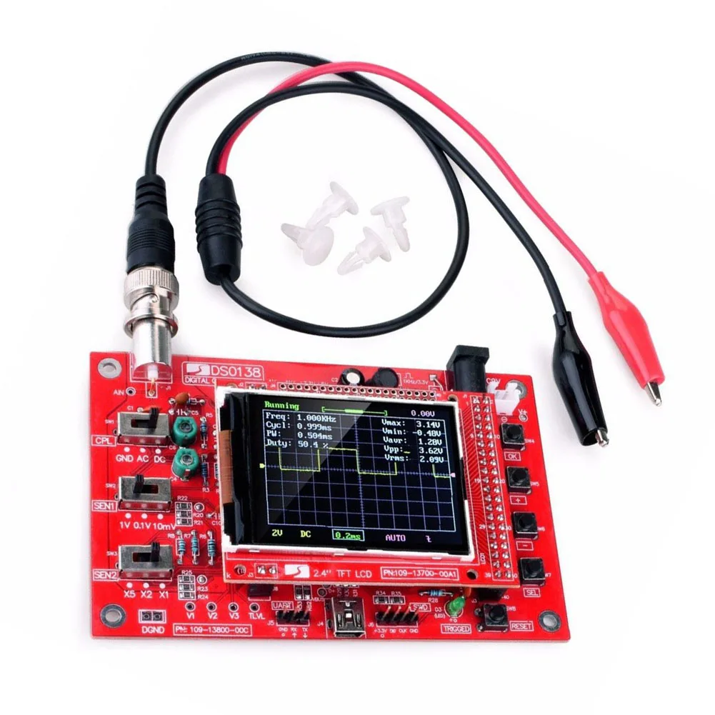 

Digital Oscilloscope Cortex M3 Processor 2.4-inch TFT Display LCD Display Module Analysis Instrument Parts Accessories