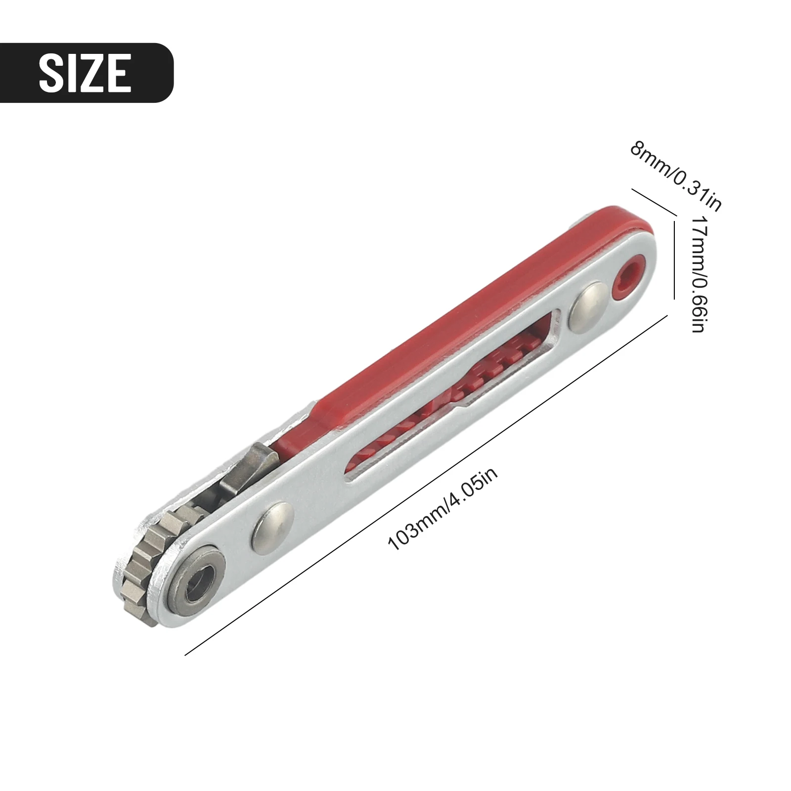 

16 Teeth Ratchet Flat Head Ratchet Wrench Hexagon Torx Screwdriver Bit For 1/4 Hex Shank 1/4 Square Drive Sockets Power Tool