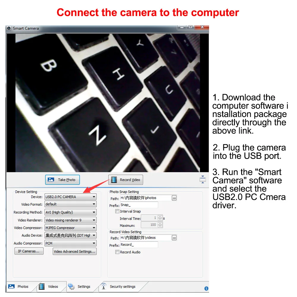 USB Borescope Snake Camera for iPhone & Android - IP67 2 Scec08ca135634103868811833989a2d2z