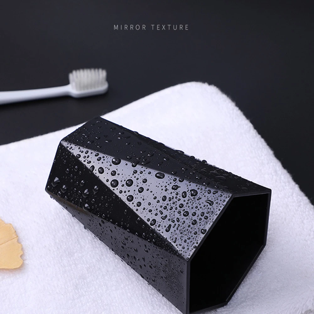 300ml Toothbrush Diamond Mouthwash Cup, Travel Set, Bathroom Supplies_voghion.com