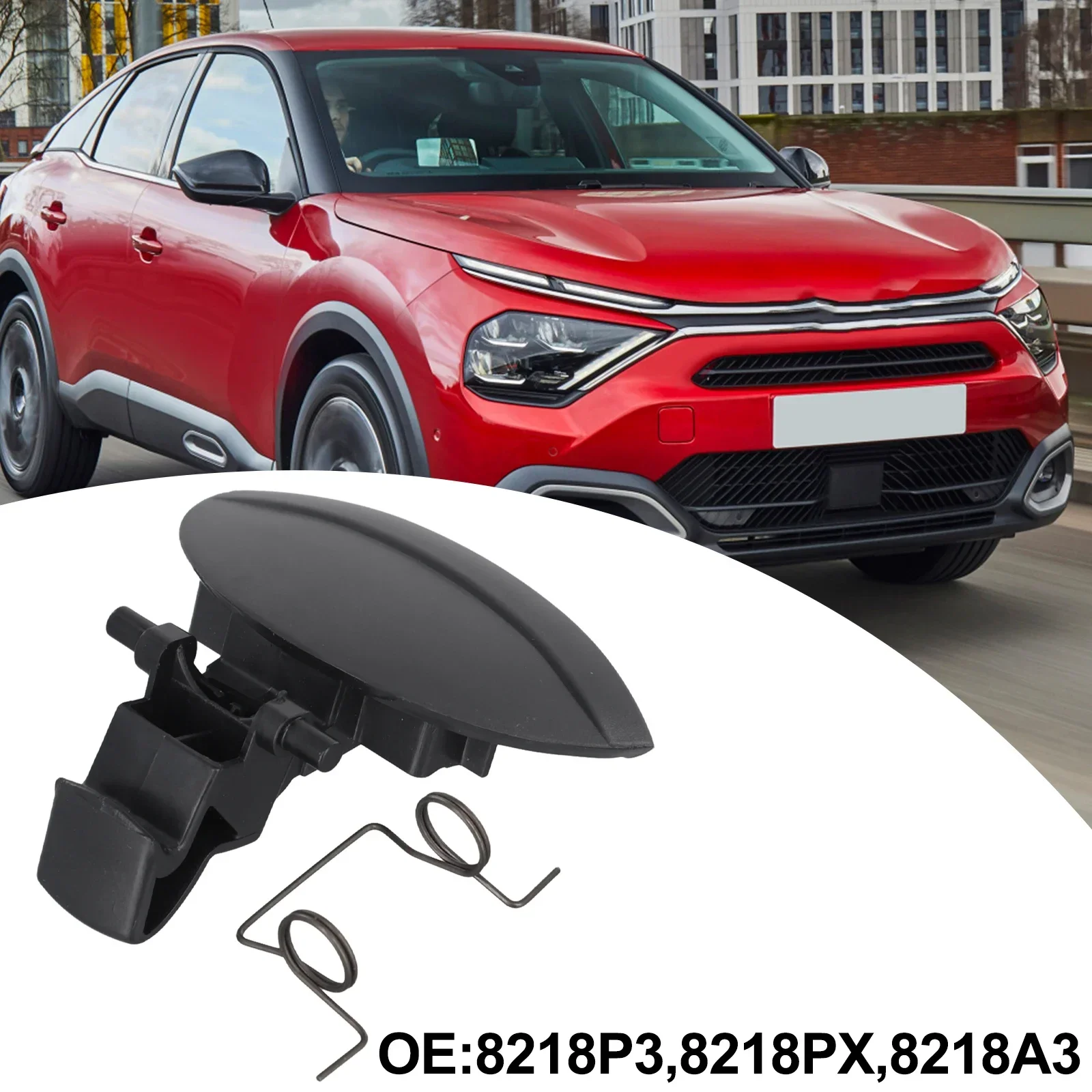 Glove Box Latch ABS Glove Box Lock Latch Lid Handle Lid Handle Non-deformation Quick To Install Wear-resistant