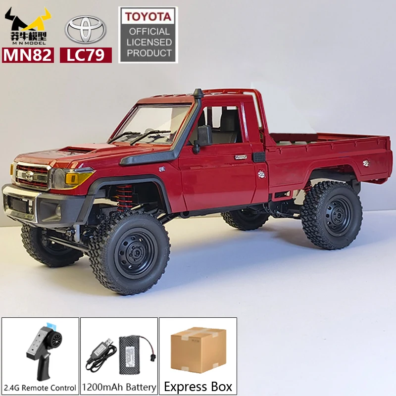 Toyota authorized MN82 rc upgrade parts 1:12 LC79 full scale