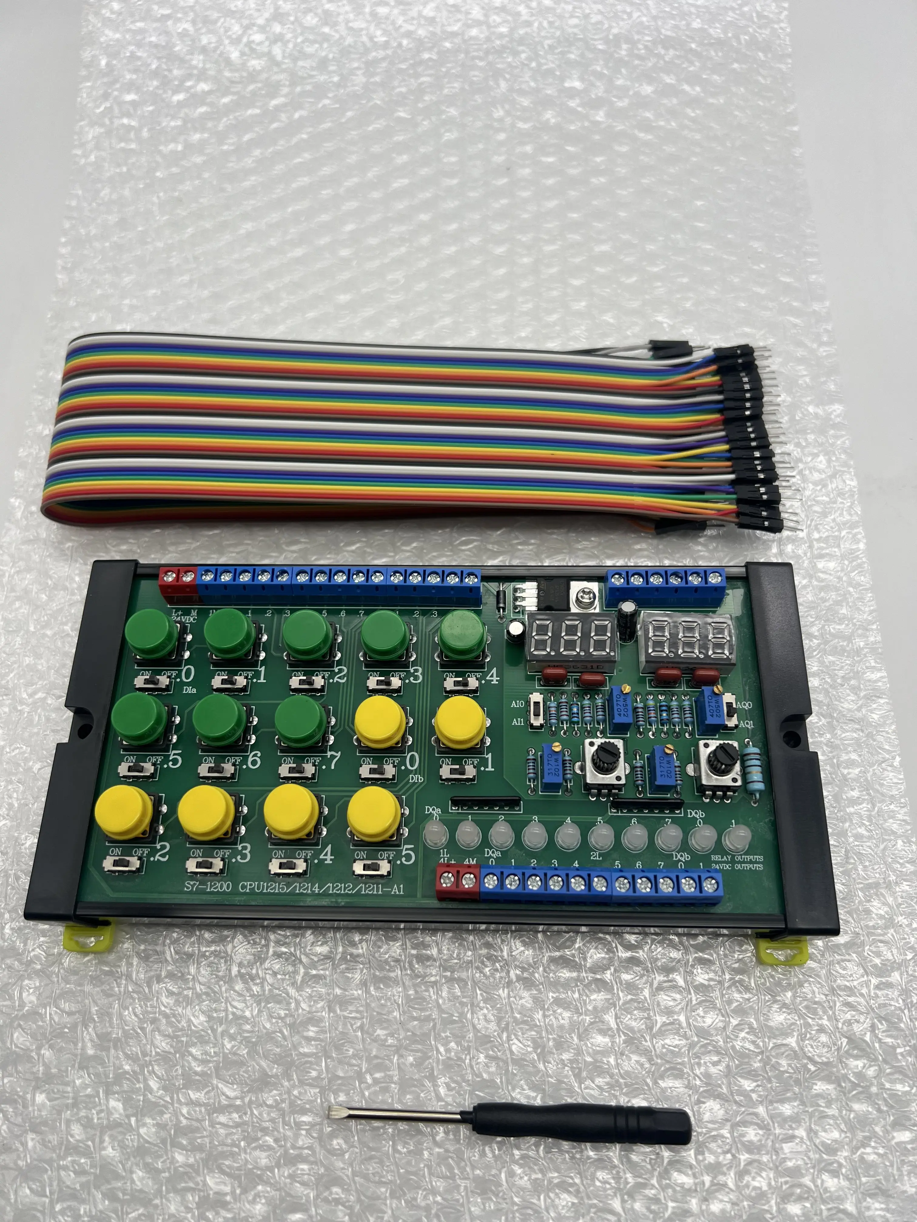 Suitable for S7-1200 PLC/CPU 1211C 1212C 1214C 1215C debugging simulation board