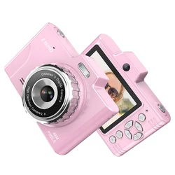 1080P Kids Camera Compact Camera 48MP Dual Lenses 8× Optical Zoom Mini CCD Camera 2.8in TFT Screen Great Gift for Boys Girls Kid