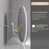 LUVODI Illuminated Bathroom Wall Mirror with Light Circle Backlit LED Bath Vanity Mirror Defog 6