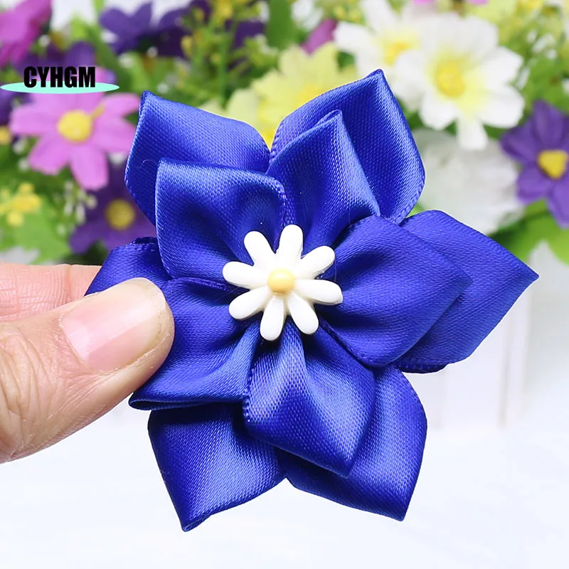 New Children's Hair Accessories set Fashion blue flowers Hairpins Headband  Barrettes H17