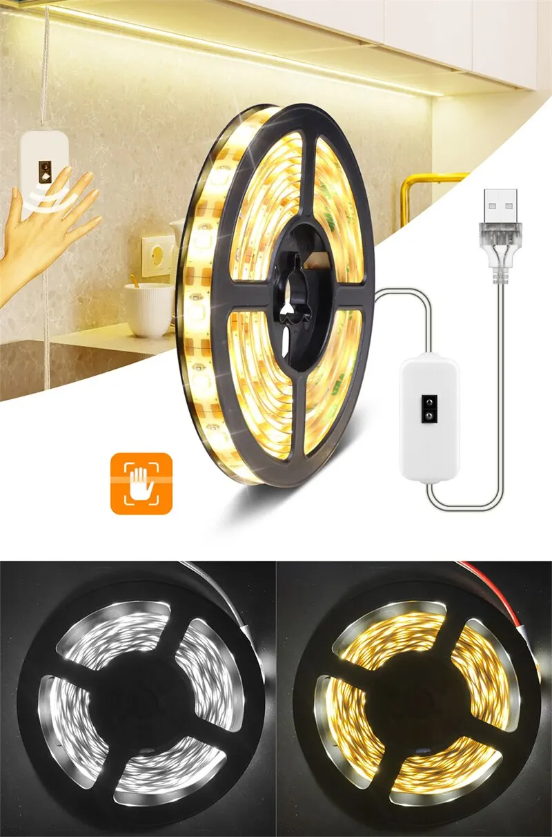 Motion-Activated LED Strip Light 13