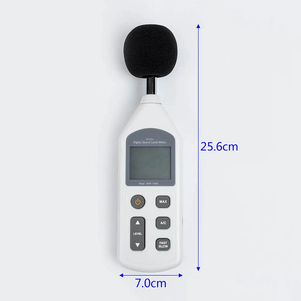 

USB-измеритель уровня шума и давления, 30-25,6 дБ