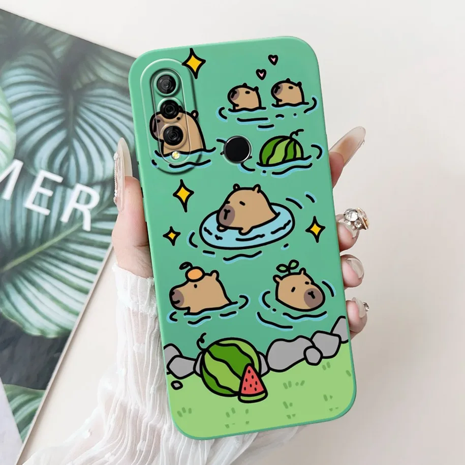 Cute Panda Rabbit Soft Silicone Phone Case for Huawei P30 Lite Nova 4e - Stylish and Protective Cover