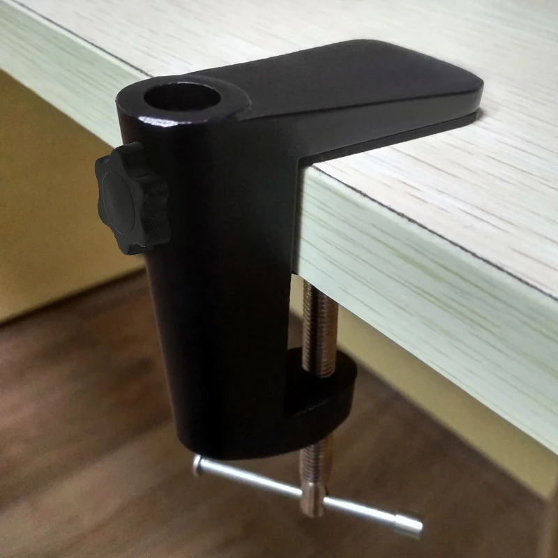 Universal Desk Lamp Clamp C-Shape Table Mount Clamp Aluminum Alloy Mounting Holder Table Light /Microphone /Camera lamp bulb holder