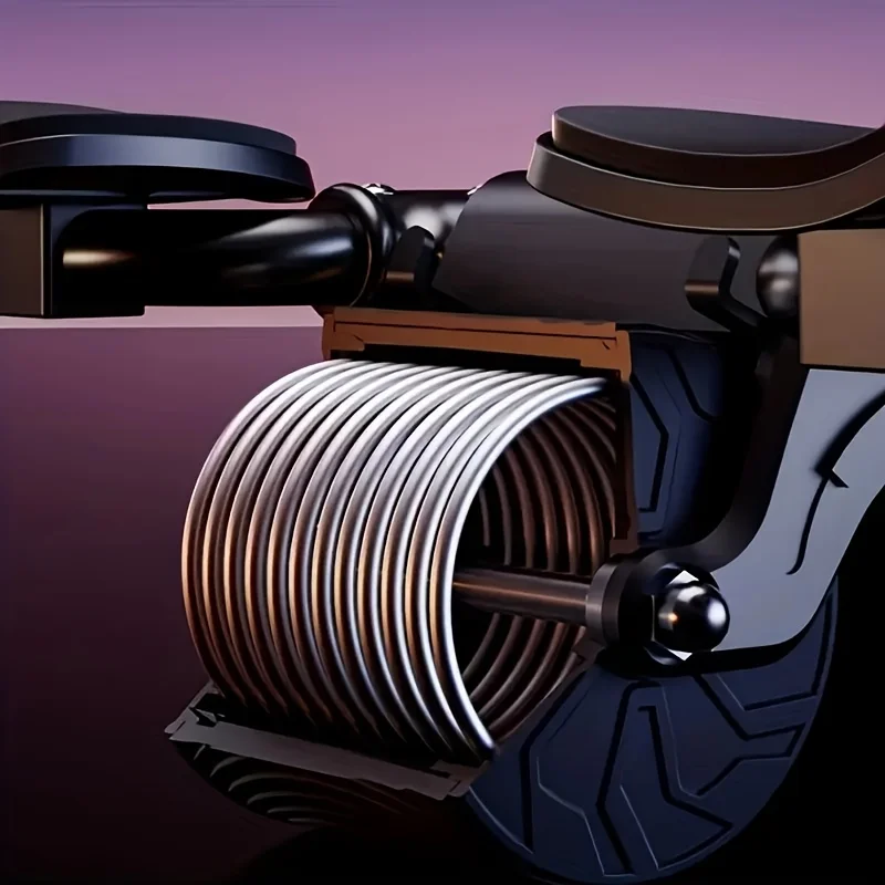 Support Abdominal Roller to Practice Abdominal Muscles to Lose Weight and Thin Belly Artifact Household Fitness Equipment