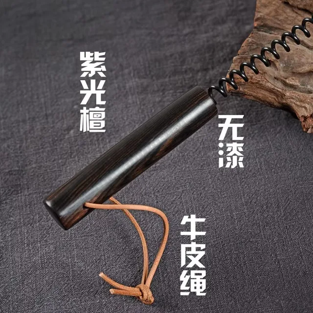 36CM Purple Sandalwood Round Ball Riding Crop Horse Whip,Handwork Make Spanking Paddle Whip,Knight Equipment Bat 3
