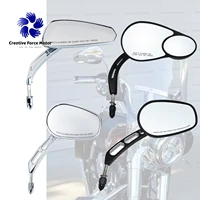 Motorcycles Rear Side Mirrors Rear view For Harley Honda Road King Touring Sportster Fat Boy Softail Bobber Chopper Street Glide 1