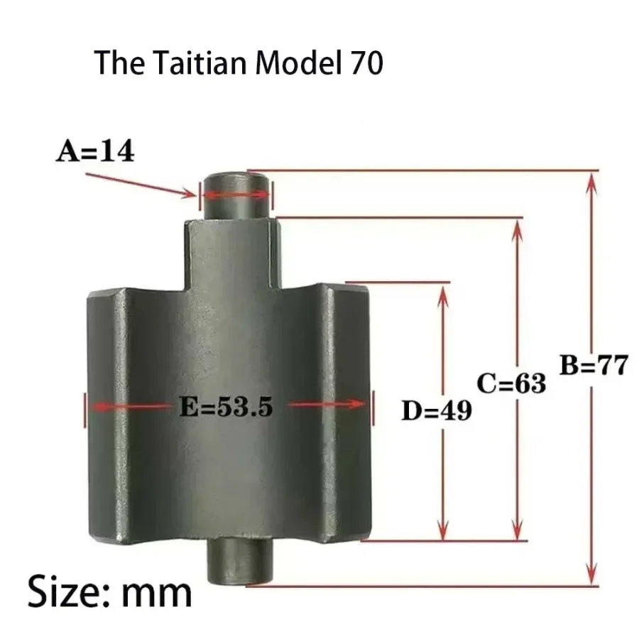 Pneumatic Wrench Axis Hammer Block Service Tool Multi Specification Air Wrench Accessories Strike Block Accessories