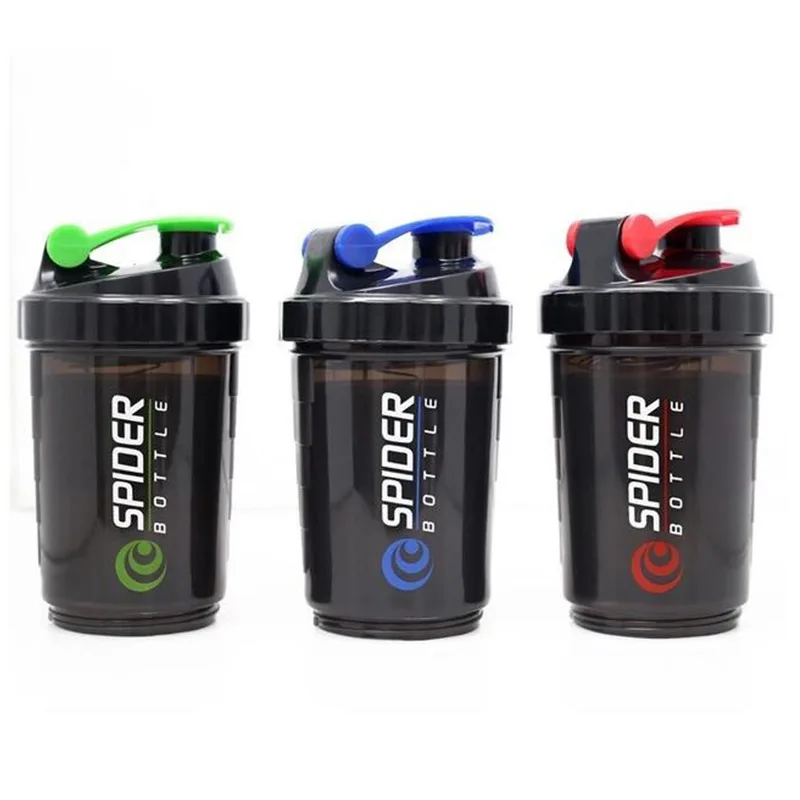 3 Layers Shaker Protein Bottle 550ml Whey Powder Shaker Cup Cute Water  Bottle Sports Fitness Shakel Bottles Vaso Shaker Gym