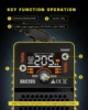 HAXIAOER ARC205 160A portable professional welding machine automatically matches electrode diameter and welding thickness ﻿ 3