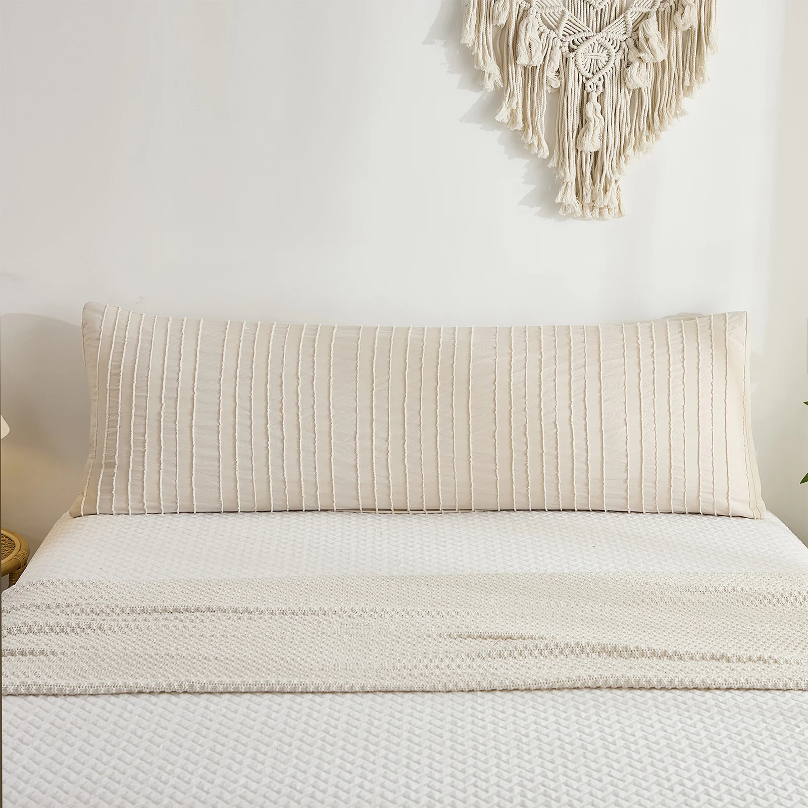 1PC Body Pilow Cover Boho Streak Long Pillowcase Suitable for Bedroom Living Room Home Decoration 4