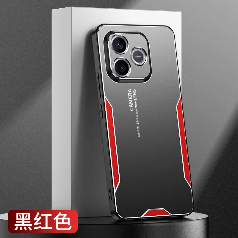 Metal Matte Lens Camera Protection Case - Anti-Drop Shockproof Bumper Cover