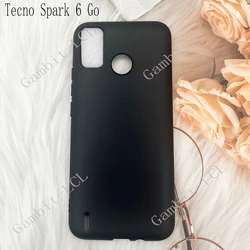Shockproof Silicone TPU Anti - Fall Case for Spark Go 2020 (Black)