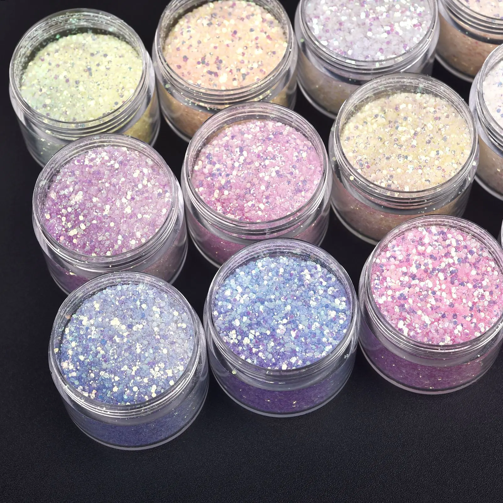 5/10g UV Light-Changing Glitter Powder DIY Resin Pigments Nail Art Dye UV Sensitive Color Temperature Changing Powder