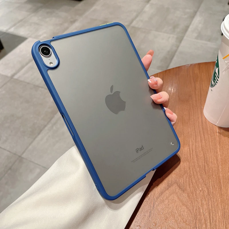 para Ipad Mini Case Bumper Matte Dura do pc Capa para Ipad Pro 11 Mini ar 8.3 10.5 10.2 10.9 9.7 6th Geração 5th