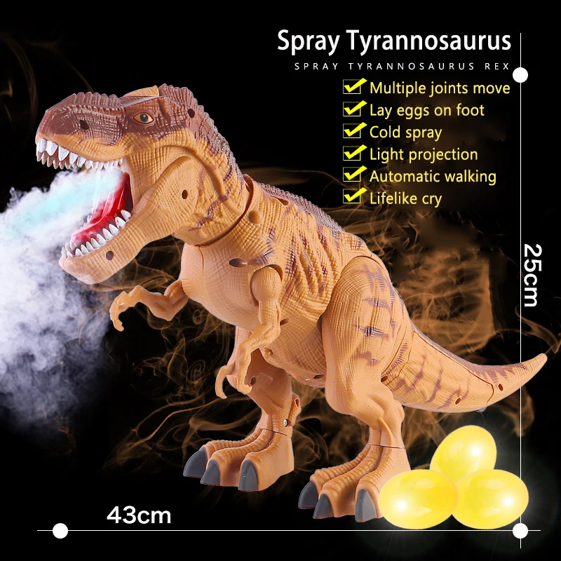 LargeElectricDinosaurToysWalkingJetDinosaurWorldwithMechanical