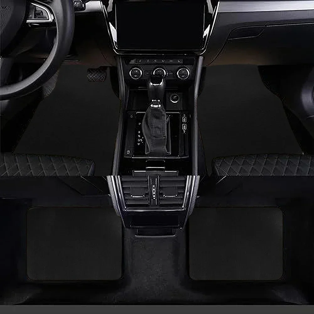 I tappetini per auto Four Seasons General Motors sono facili da pulire, tappetini in pelle scamosciata, protezione impermeabile e antiscivolo per la moquette. - Image 5