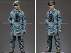 Figurine de soldat de guerre en résine moulée, échelle 1/16, modèle pour 1 personne, Kit d'assemblage, modèle de jouet (non peint) 