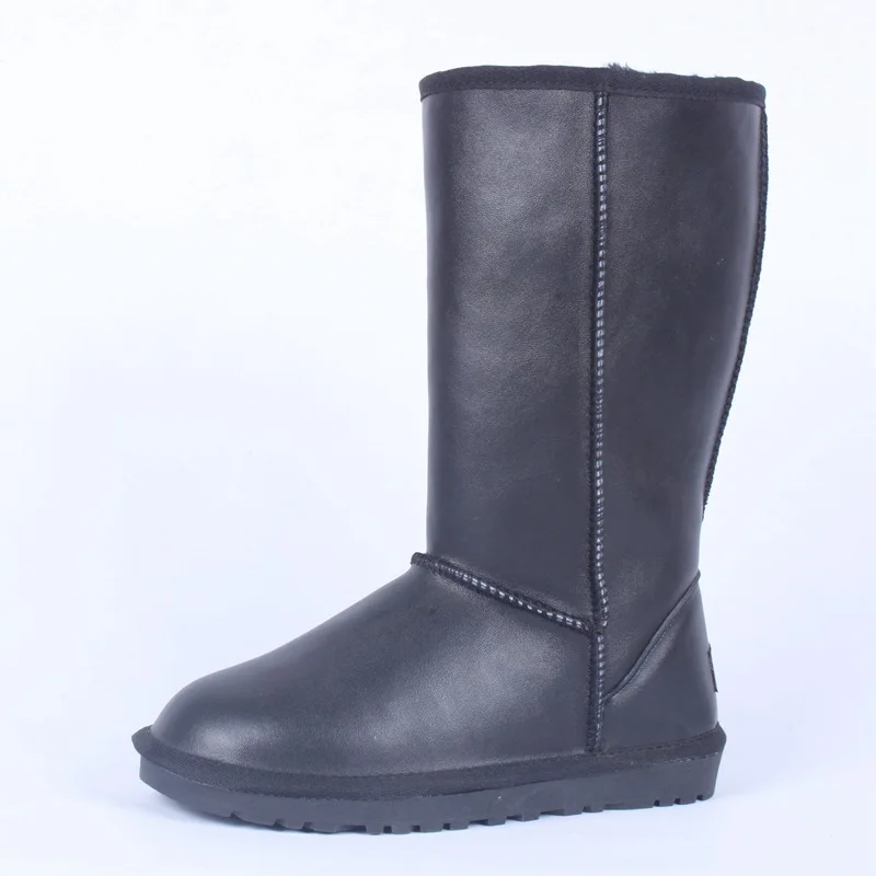 

2023 Fashion Waterproof Classic Genuine Leather Snow Boots Women Short Plush Warm Boots Winter Boots Women Warm Long Boots