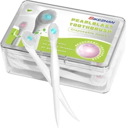 Elegant 20 - Piece Toothbrush Set: Soft - Bristled, Compact - Head, Gentle & Effective with Bonus Toothpaste (Mixed flavor)