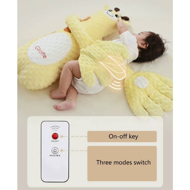 Toddler Sleep Companion Mood Soothing Hand Pillow Toy Moisture Resistant Filling for Cribs Strollers and Travel Use 5