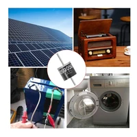 SAMIROB-Diode Schottky 30SQ050 pour panneau solaire, 6 pièces, 30A 50V Axial, protection contre les reflux parallèles 5