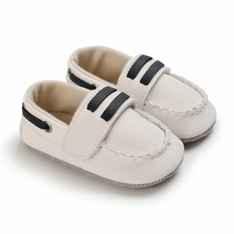 Classic Fashion Boys And Girls Flat Walking Shoes Loafers Canvas Non-slip Shoes For Newborn Babies First Walker Walking Shoes 2