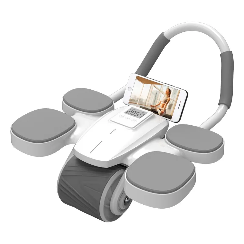 

Sample Wholesale Ab Wheel Rollers Automatic Rebound Abdominal Wheel Roller With Elbow Support