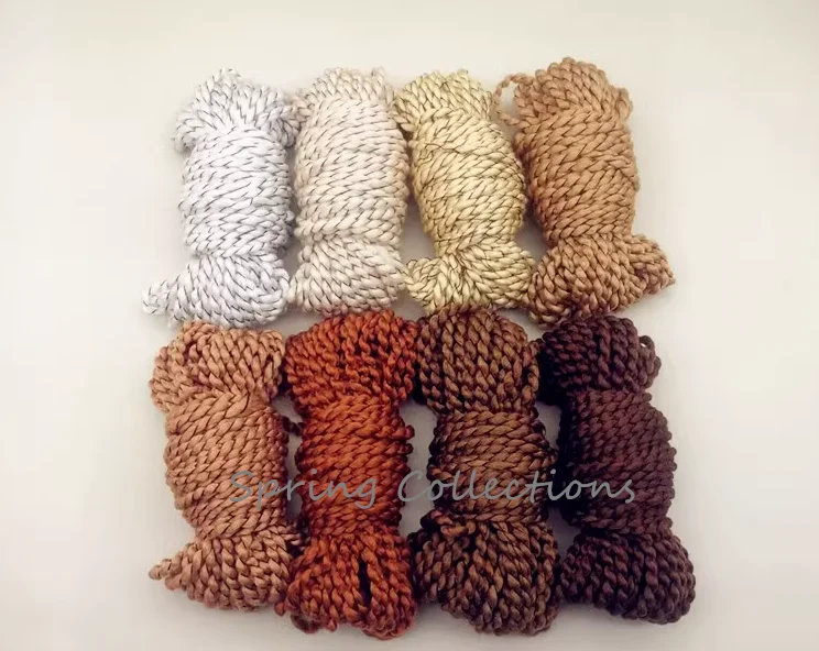 100% 양모 펠트 카디드 양모, 로빙, 섬유, 니들 펠트, 스피닝 DIY 액세서리, 12 가지 색상 선택, 30 g/lot