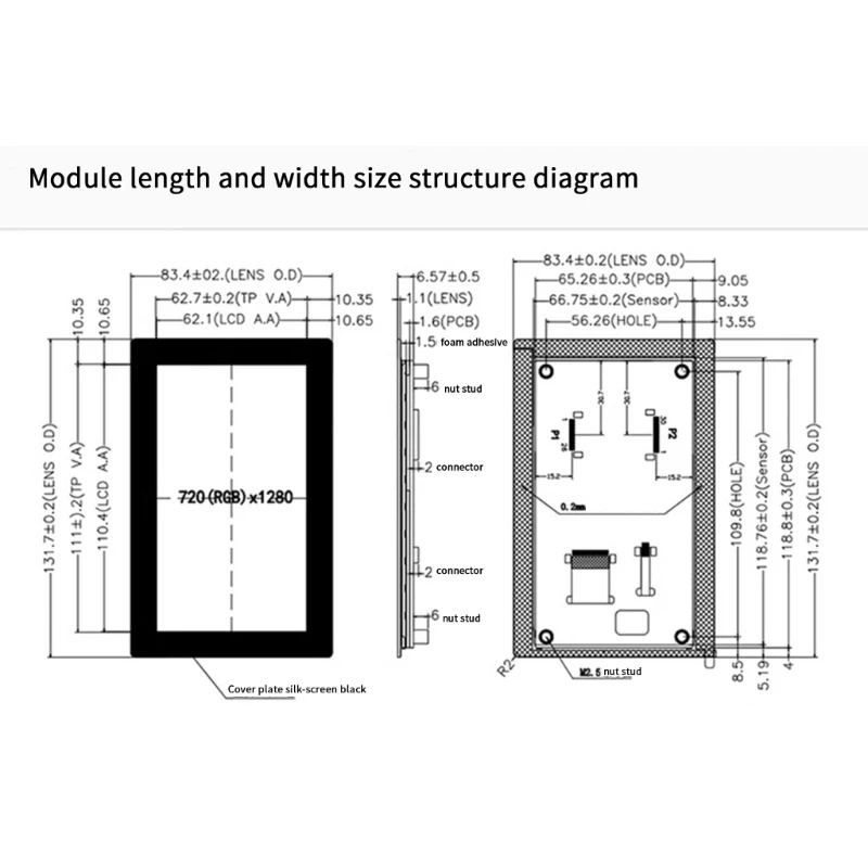 OrangePi5 5B/5B Plus 5��ġ ���÷��� ȭ�� CapacitiveTouch MIPI�� 5��ġ ȭ��