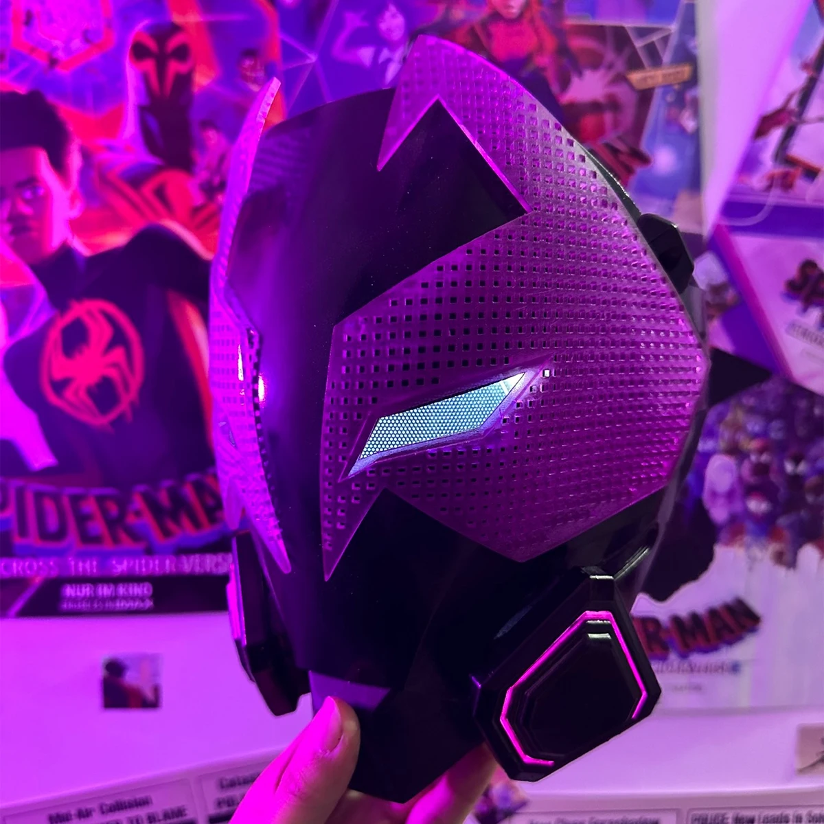 アース-42 マイルズ マスク ライトアイズ付き スパイダーマン