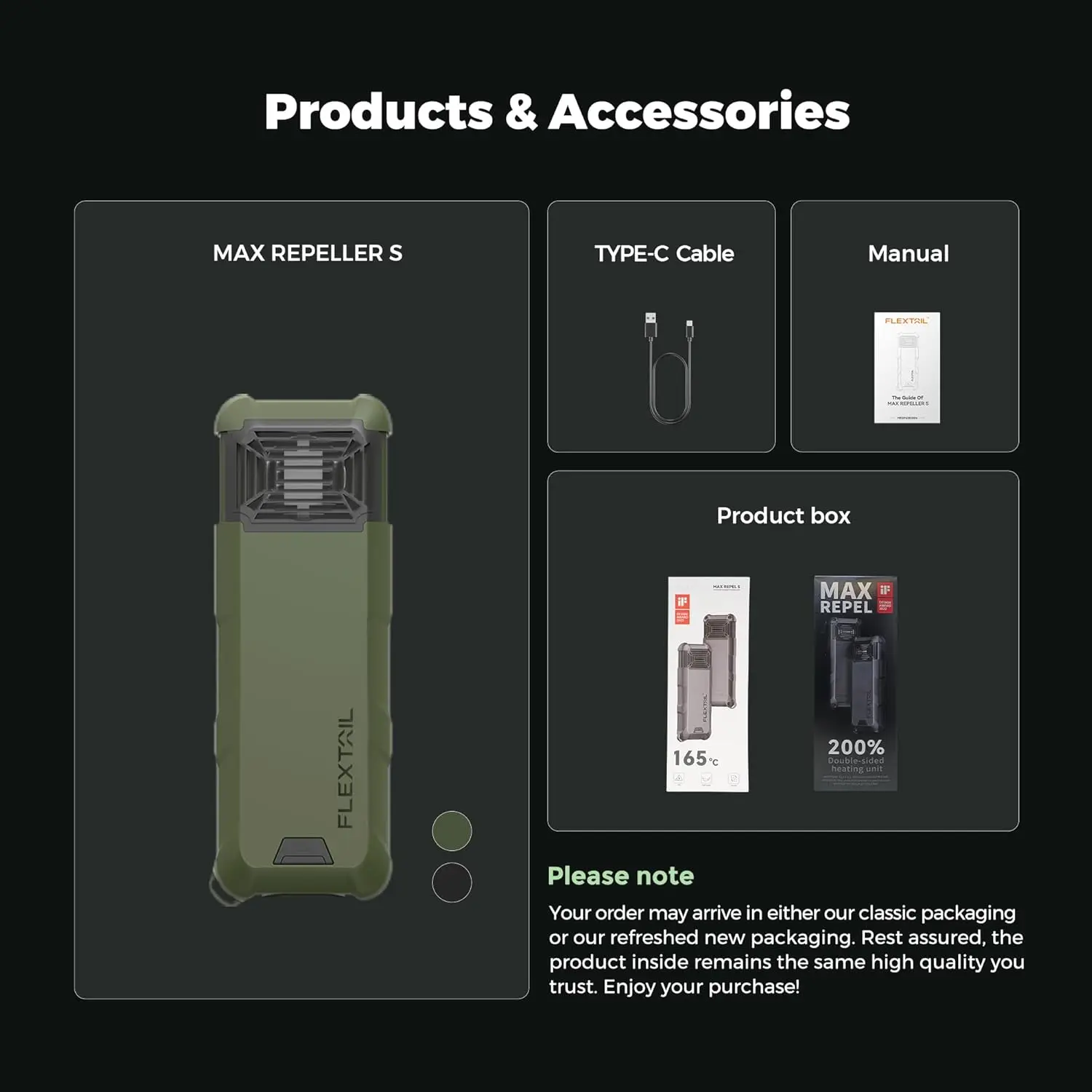 Electric Mosquito Repeller FLEXTAIL MAX REPELLER S-With EPS Function 9㎡ Protection Range Ideal for Outdoor and Home Use mosquito repeller