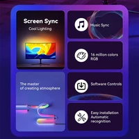 LED Light Strip Computer Screen Colar Sync Monitor Ambilight RGB Lights Ambient Lighting PC Backlight Pickup Light for Game Room - Image 2