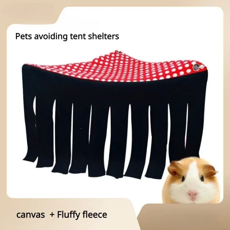 

Hamster Hammock, Dutch Pig, Rabbit, Tassel Corner House, Shelter Tent Nest, Pet Shelter