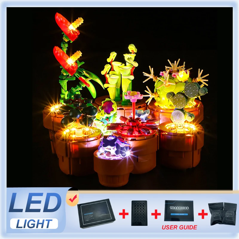 

LED Light Compatible LEGO 10329 Tiny Plants（Only LED Light,Without Building Blocks ）