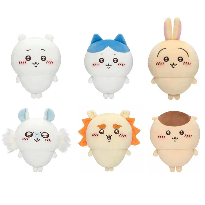 

New Cute Chiikawa Hachiware Usagi Momonga Kurimanju Shisa Plush 18CM Kids Stuffed Toys For Children Christmas Gifts