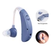 New BTE Mini Invisible Digital Rechargeable Hearing Aid Sound Amplifier Adjustable Tone Portable Deafness Elderly Hearing Aids 2