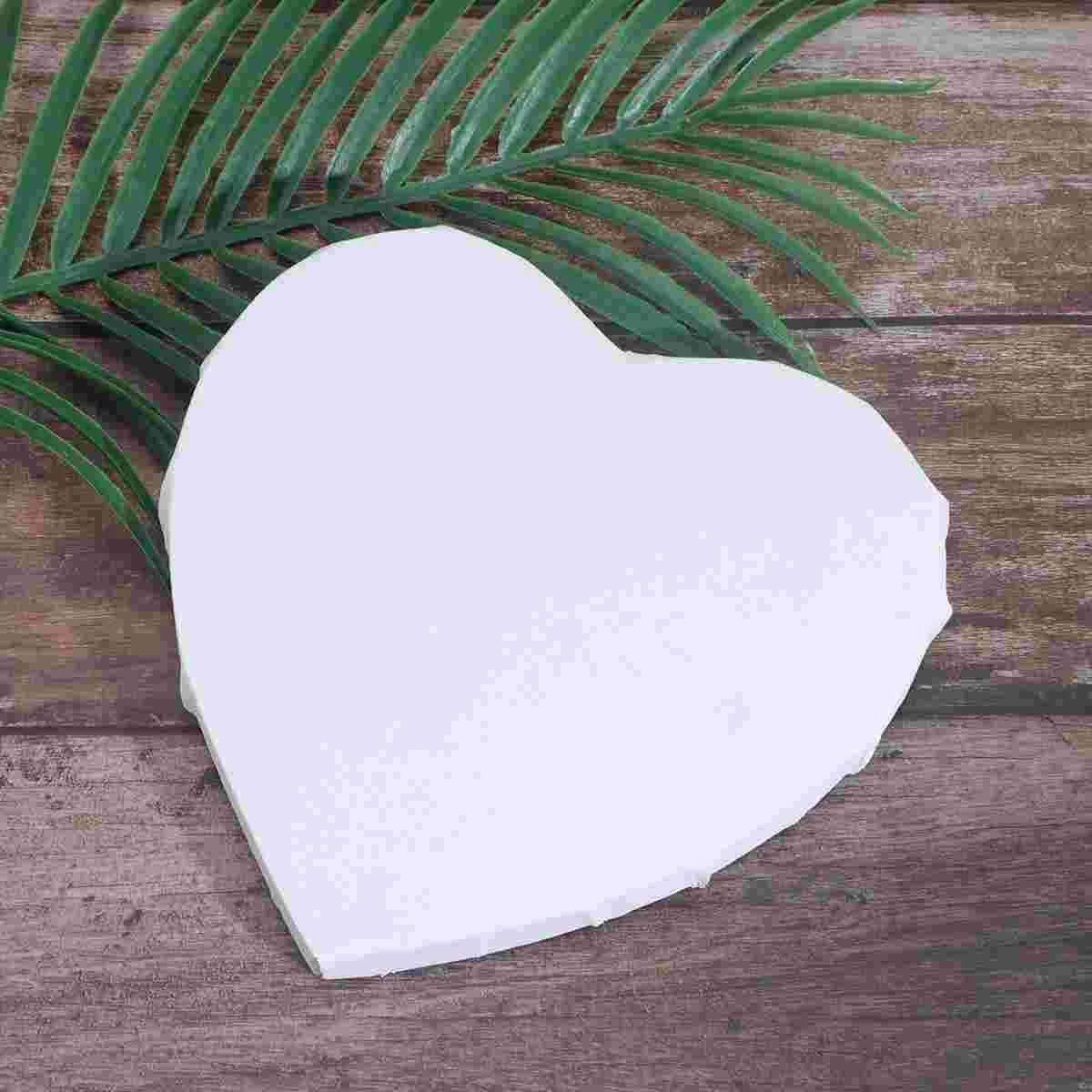 

2pcs Loving Heart Canvas Creative Funny Painting Drawing Board for Woman Man (Width 30cm)
