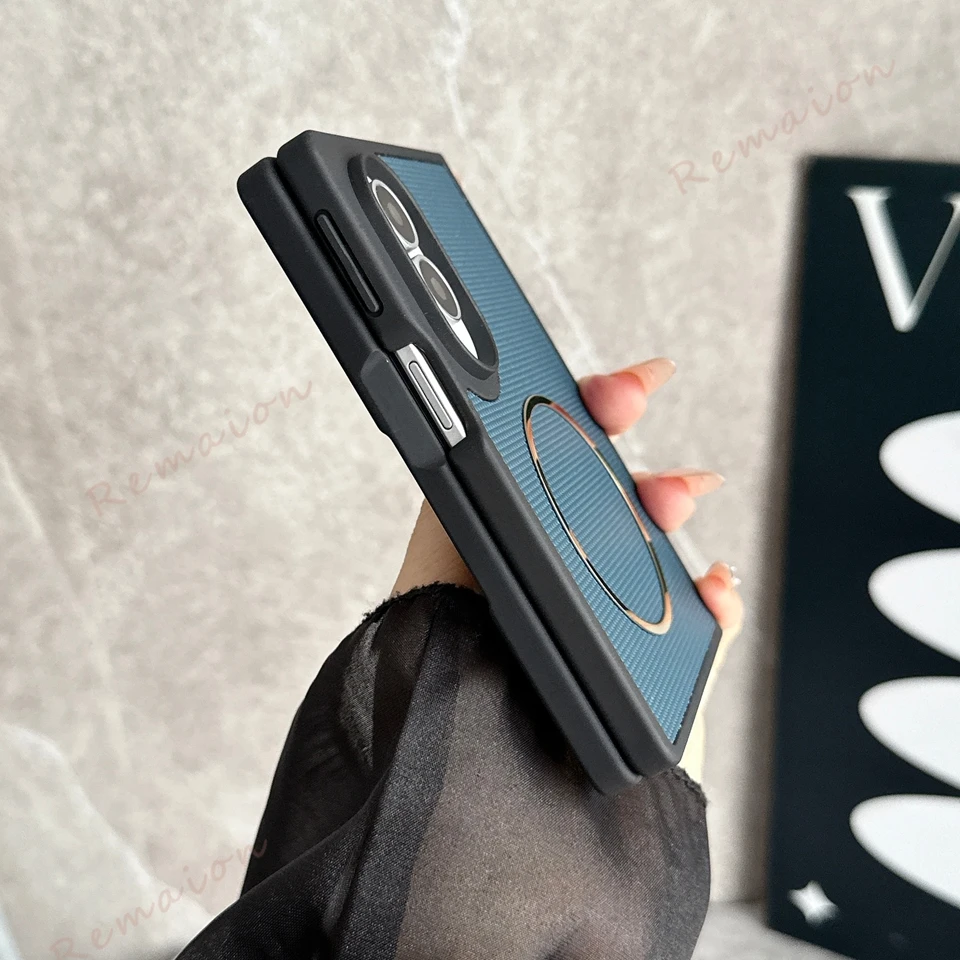 Magnetic Diamond Shockproof Phone Case with MagSafe Compatibility