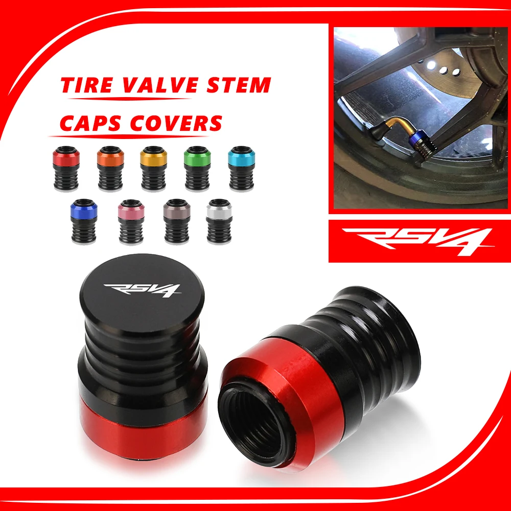 

Motorcycles Vehicle Wheel Tire Valve Stem Caps Covers For Aprilia RSV4/RSV4 FACTORY 2009 2010 2011 2012-2018 2017 2019 2020